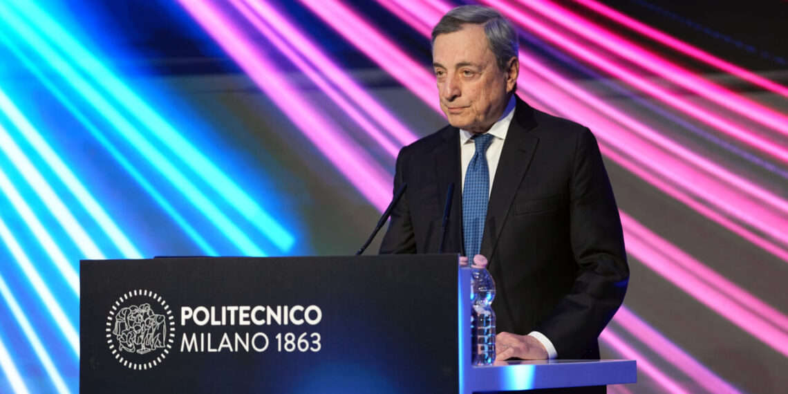 Draghi: «La tecnologia è il motore della prosperità. I giovani cambieranno la politica più dei discorsi»