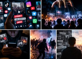 La piazza nasce sullo smartphone: così gli algoritmi trasformano il tam tam in una miccia
